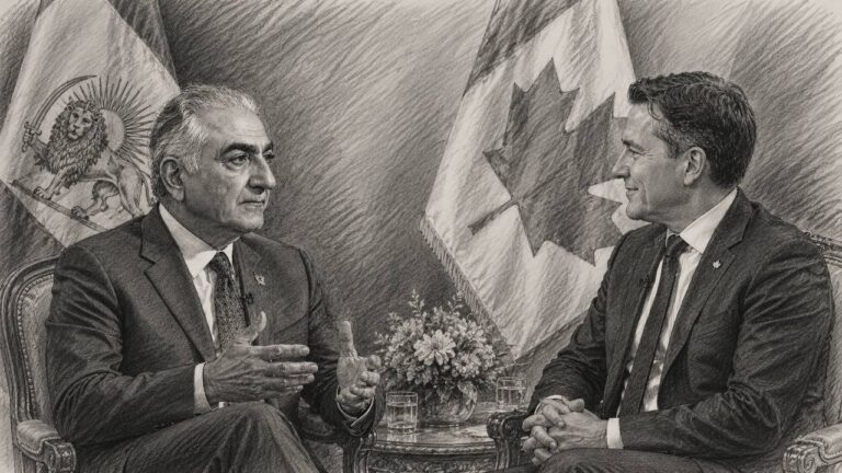 Reza Pahlavi & Pierre Poilievre